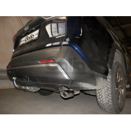 T072C GALIA Полностью оцинкованный фаркоп на Toyota RAV4 V XA50 2019-2025, Suzuki Across 2020-2025. Тип шара: C (горизонтальный съемный). Установка без снятия и выреза ба