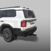 T126-E Лидер-плюс ТСУ для Toyota Land Cruiser Prado 250 2023- без выреза бампера. Тип шара: E. Нагрузки: 1500/100 кг, масса фаркопа 11 кг (без электрики в комплекте)
