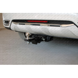 TCU00198 ТСС Распродажа! Фаркоп на Haval F7 2019-2024, Haval F7x 2019-2024 без подрезки бампера. Тип шара: E (шаровый узел под американский квадрат). Нагрузки: 1250/75 