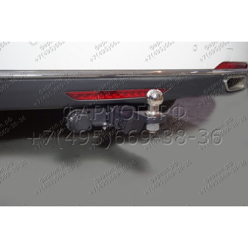 TCU00345N ТСС Фаркоп оцинкованный на GAC GN8 2020-2023. Требуется подрезка бампера. Тип шара: E (шаровый узел под американский квадрат с нержавеющим шаром). Нагрузки: 1250/75 кг