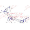 TY 22 AVTOS Фаркоп на Toyota RAV4 2006-2013 без подрезки бампера. Тип шара: A. Нагрузки: 1500/75 кг, масса фаркопа 19,5 кг (без электрики в комплекте)