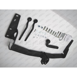 TY 29 AVTOS Фаркоп на Toyota Corolla хетчбек 3/5 дверей 2002-2006. Необходима подрезка бампера. Тип шара: A. Нагрузки: 1300/75 кг, масса фаркопа 20 кг (без электрики 