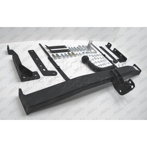 TY 33 AVTOS Фаркоп на Toyota Corolla седан 2002-2006. Необходима подрезка бампера. Тип шара: A. Нагрузки: 1250/75 кг, масса фаркопа 14 кг (без электрики в комплекте)
