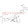V-079 STEINHOF Фаркоп на Volkswagen Caddy 2020-, Ford Tourneo Connect 2022- без подрезки бампера. Тип шара: AV (вертикальное быстросъемное крепление шара на ключе). Нагрузки: 1600/85 кг, масса фаркопа 17,9 кг (без электрики в комплекте)