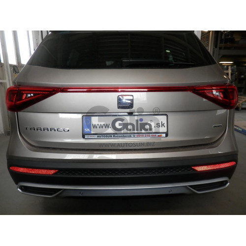 V069C GALIA Полностью оцинкованный фаркоп на Volkswagen Tiguan 2007-2016, Tiguan 2 2016-2024, Audi Q3 2011-2019, 2019-2025, SEAT Tarraco 2018-2024. Тип шара: C (горизонтальный съемный). Невидимый вырез бампера. Нагрузки: 2500/140 кг, масса фаркопа 16,2 кг