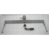 V069C GALIA Полностью оцинкованный фаркоп на Volkswagen Tiguan 2007-2016, Tiguan 2 2016-2024, Audi Q3 2011-2019, 2019-2025, SEAT Tarraco 2018-2024. Тип шара: C (горизонтальный съемный). Невидимый вырез бампера. Нагрузки: 2500/140 кг, масса фаркопа 16,2 кг