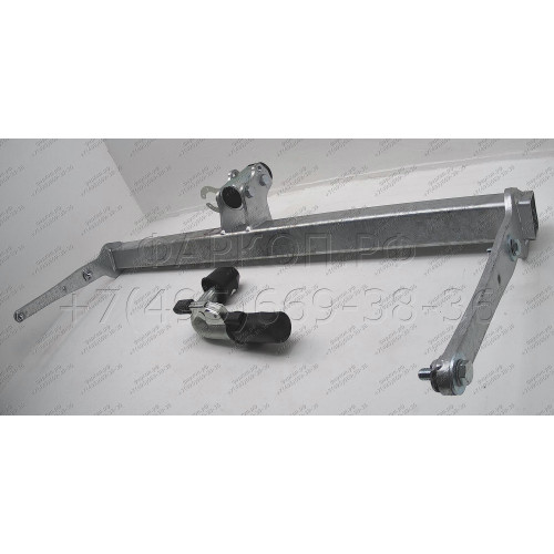 V069C GALIA Полностью оцинкованный фаркоп на Volkswagen Tiguan 2007-2016, Tiguan 2 2016-2024, Audi Q3 2011-2019, 2019-2025, SEAT Tarraco 2018-2024. Тип шара: C (горизонтальный съемный). Невидимый вырез бампера. Нагрузки: 2500/140 кг, масса фаркопа 16,2 кг
