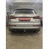 V069C GALIA Полностью оцинкованный фаркоп на Volkswagen Tiguan 2007-2016, Tiguan 2 2016-2024, Audi Q3 2011-2019, 2019-2025, SEAT Tarraco 2018-2024. Тип шара: C (горизонтальный съемный). Невидимый вырез бампера. Нагрузки: 2500/140 кг, масса фаркопа 16,2 кг