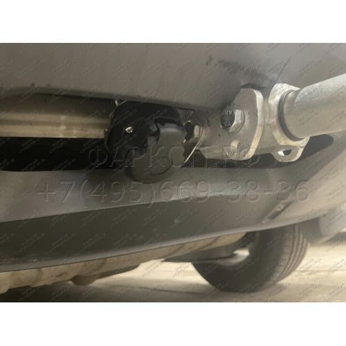 V069C GALIA Полностью оцинкованный фаркоп на Volkswagen Tiguan 2007-2016, Tiguan 2 2016-2024, Audi Q3 2011-2019, 2019-2025, SEAT Tarraco 2018-2024. Тип шара: C (горизонтальный съемный). Невидимый вырез бампера. Нагрузки: 2500/140 кг, масса фаркопа 16,2 кг