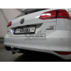 V073C GALIA Полностью оцинкованный фаркоп на Volkswagen Golf VII универсал 2WD/4WD 2013-2019. Тип шара: C (горизонтальный съемный). Без выреза бампера. Нагрузки: 2000/100 кг, масса фаркопа 13,47 кг