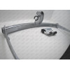 V074C GALIA Полностью оцинкованный фаркоп на Volkswagen Phaeton 2002-2016. Тип шара: C (горизонтальный съемный). Невидимый вырез бампера. Нагрузки: 2185/100 кг, масса фаркопа 20,87 кг