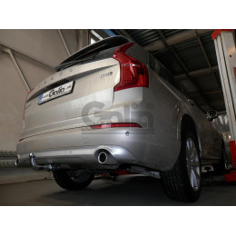 V083C GALIA Полностью оцинкованный фаркоп на Volvo XC90 2015-, Volvo XC60 2017-. Подрозетник убирается за бампер. Тип шара: C (горизонтальный съемный). Невидимый