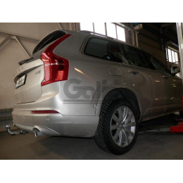 V083C GALIA Полностью оцинкованный фаркоп на Volvo XC90 2015-, Volvo XC60 2017-. Подрозетник убирается за бампер. Тип шара: C (горизонтальный съемный). Невидимый