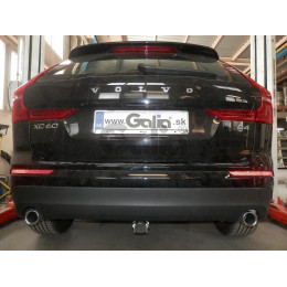 V083C GALIA Полностью оцинкованный фаркоп на Volvo XC90 2015-, Volvo XC60 2017-. Подрозетник убирается за бампер. Тип шара: C (горизонтальный съемный). Невидимый
