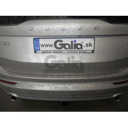 V083C GALIA Полностью оцинкованный фаркоп на Volvo XC90 2015-, Volvo XC60 2017-. Подрозетник убирается за бампер. Тип шара: C (горизонтальный съемный). Невидимый