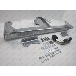 V083C GALIA Полностью оцинкованный фаркоп на Volvo XC90 2015-, Volvo XC60 2017-. Подрозетник убирается за бампер. Тип шара: C (горизонтальный съемный). Невидимый