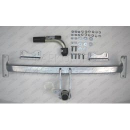 V083C GALIA Полностью оцинкованный фаркоп на Volvo XC90 2015-, Volvo XC60 2017-. Подрозетник убирается за бампер. Тип шара: C (горизонтальный съемный). Невидимый