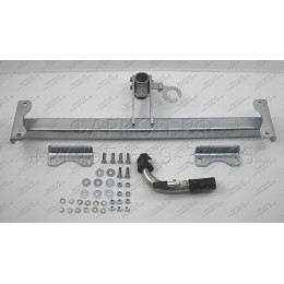 V083C GALIA Полностью оцинкованный фаркоп на Volvo XC90 2015-, Volvo XC60 2017-. Подрозетник убирается за бампер. Тип шара: C (горизонтальный съемный). Невидимый