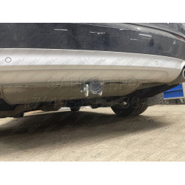 V083C GALIA Полностью оцинкованный фаркоп на Volvo XC90 2015-, Volvo XC60 2017-. Подрозетник убирается за бампер. Тип шара: C (горизонтальный съемный). Невидимый