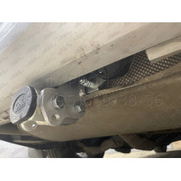 V083C GALIA Полностью оцинкованный фаркоп на Volvo XC90 2015-, Volvo XC60 2017-. Подрозетник убирается за бампер. Тип шара: C (горизонтальный съемный). Невидимый