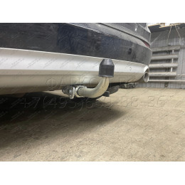 V083C GALIA Полностью оцинкованный фаркоп на Volvo XC90 2015-, Volvo XC60 2017-. Подрозетник убирается за бампер. Тип шара: C (горизонтальный съемный). Невидимый