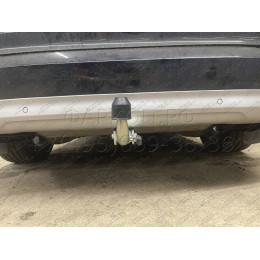 V083C GALIA Полностью оцинкованный фаркоп на Volvo XC90 2015-, Volvo XC60 2017-. Подрозетник убирается за бампер. Тип шара: C (горизонтальный съемный). Невидимый