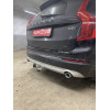V083C GALIA Полностью оцинкованный фаркоп на Volvo XC90 2015-, Volvo XC60 2017-. Подрозетник убирается за бампер. Тип шара: C (горизонтальный съемный). Невидимый вырез бампера. Нагрузки: 2800/150 кг, масса фаркопа 19,57 кг