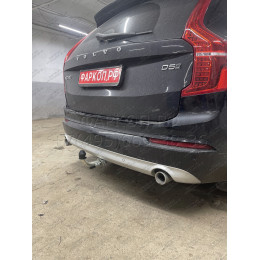 V083C GALIA Полностью оцинкованный фаркоп на Volvo XC90 2015-, Volvo XC60 2017-. Подрозетник убирается за бампер. Тип шара: C (горизонтальный съемный). Невидимый