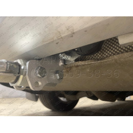 V083C GALIA Полностью оцинкованный фаркоп на Volvo XC90 2015-, Volvo XC60 2017-. Подрозетник убирается за бампер. Тип шара: C (горизонтальный съемный). Невидимый
