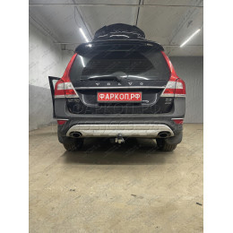 V083C GALIA Полностью оцинкованный фаркоп на Volvo XC90 2015-, Volvo XC60 2017-. Подрозетник убирается за бампер. Тип шара: C (горизонтальный съемный). Невидимый