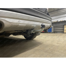 V083C GALIA Полностью оцинкованный фаркоп на Volvo XC90 2015-, Volvo XC60 2017-. Подрозетник убирается за бампер. Тип шара: C (горизонтальный съемный). Невидимый