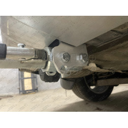 V083C GALIA Полностью оцинкованный фаркоп на Volvo XC90 2015-, Volvo XC60 2017-. Подрозетник убирается за бампер. Тип шара: C (горизонтальный съемный). Невидимый