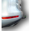 V124-A Лидер-плюс ТСУ для Volkswagen Touareg 2002-2010 (требуется вырез в бампере), Volkswagen Touareg 2010-2018, Audi Q7 2007-2015 (без выреза бампера). Нагрузки: 1500/75 кг, масса фаркопа 14,52 кг (без электрики в комплекте)