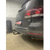 V124-A Лидер-плюс ТСУ для Volkswagen Touareg 2002-2010 (требуется вырез в бампере), Volkswagen Touareg 2010-2018, Audi Q7 2007-2015 (без выреза бампера). Нагрузки: 1500/75 кг, масса фаркопа 14,52 кг (без электрики в комплекте)