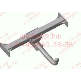 VW 17 AVTOS Фаркоп на Volkswagen Transporter T4 фургон 1990-2003, Volkswagen Multivan T4 фургон 1990-2003, Volkswagen Caravelle T4 фургон 1990-2003 без подрезки бампера. Тип шара: A. Нагрузки: 200