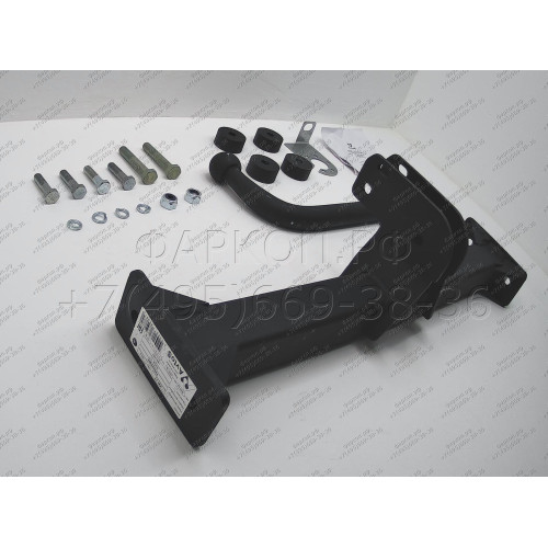 VW 17 AVTOS Фаркоп на Volkswagen Transporter T4 фургон 1990-2003, Volkswagen Multivan T4 фургон 1990-2003, Volkswagen Caravelle T4 фургон 1990-2003 без подрезки бампера. Тип шара: A. Нагрузки: 2000/100 кг, масса фаркопа 20 кг (без электрики в комплекте)