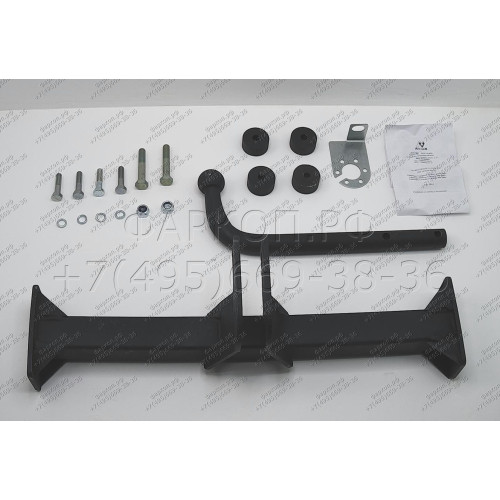 VW 17 AVTOS Фаркоп на Volkswagen Transporter T4 фургон 1990-2003, Volkswagen Multivan T4 фургон 1990-2003, Volkswagen Caravelle T4 фургон 1990-2003 без подрезки бампера. Тип шара: A. Нагрузки: 2000/100 кг, масса фаркопа 20 кг (без электрики в комплекте)
