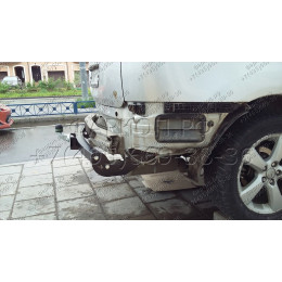 L101-F Лидер-плюс ТСУ для Lexus RX300/330/350/400 2003-2010, Toyota Highlander 2003-2010 без снятия и выреза бампера. Тип шара: F. Нагрузки: 2000/100 кг, масса фаркопа 21,76 кг (без 