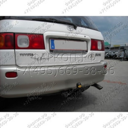 O 54 AUTO-HAK Фаркоп для Toyota Picnic 5 дверей 1996-2001, Toyota Ipsum 1995-2001, Toyota Avensis Verso 1995-2001. Требуется подрезка бампера. Тип шара: A. Нагрузки: 1500/60 кг, масса фарко