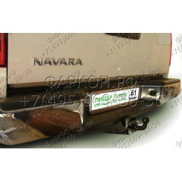 N107-FC Лидер-плюс ТСУ для Nissan Navara Double Cab (со ступенькой) 2005-2015 без снятия и выреза бампера. Тип шара: FC. Нагрузки: 1200/50 кг, масса фаркопа 22,1 кг (без 