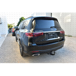 313662600001 WESTFALIA Фаркоп на Mercedes GLE-Class w167 2019-, Mercedes GLS-Class x167 2019-. Съемное вертикальное крепление шара (на ключе). Невидимый вырез в бампере. Нагрузки