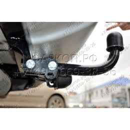 1421-A ORIS Фаркоп на Renault Koleos 2008-2016. Необходима подрезка бампера. Тип шара: A. Нагрузки: 1500/50 кг, масса фаркопа 17,5 кг (без электрики в комплекте)