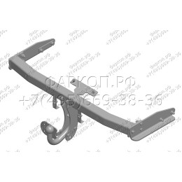 FD 24 AVTOS Фаркоп на Ford Escape 2004-2007, Ford Maverick 2004-2007, Mazda Tribute 2004-2007. Необходима подрезка бампера. Тип шара: A. Нагрузки: 2000/100 кг, масса фаркопа 19,5 кг (без 
