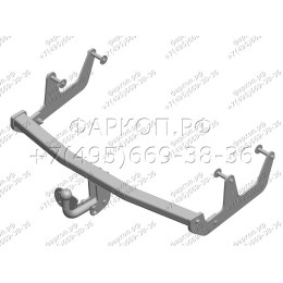 RN 06 AVTOS Фаркоп на Renault Sandero 2009-2014, Dacia Sandero 2009-2013. Необходима подрезка бампера. Тип шара: A. Нагрузки: 1000/75 кг, масса фаркопа 18 кг (без электрики в к