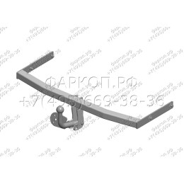 SK 08 AVTOS Фаркоп на Skoda Roomster 2006-2015. Необходима подрезка бампера. Тип шара: A. Нагрузки: 1200/75 кг, масса фаркопа 16 кг (без электрики в комплекте)