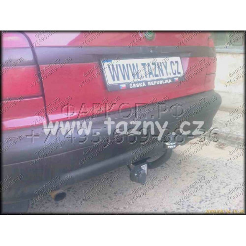S-285 STEINHOF Фаркоп на Skoda Felicia хетчбек 3/5 дверей 1994-2001 без снятия и подрезки бампера. Тип шара: H (сварное крепление шара). Нагрузки: 1000/50 кг, масса фаркопа 13,2 кг (без электрики в комплекте)