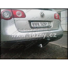 V-140 STEINHOF Фаркоп на Volkswagen Passat седан/универсал B6/3C, в т.ч. 4-Motion 03/2005-10/2010. Требуется подрезка бампера. Тип шара: A. Нагрузки: 2000/85 кг, масса фаркопа 1
