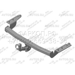 TY 29 AVTOS Фаркоп на Toyota Corolla хетчбек 3/5 дверей 2002-2006. Необходима подрезка бампера. Тип шара: A. Нагрузки: 1300/75 кг, масса фаркопа 20 кг (без электрики 