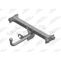 VW 17 AVTOS Фаркоп на Volkswagen Transporter T4 фургон 1990-2003, Volkswagen Multivan T4 фургон 1990-2003, Volkswagen Caravelle T4 фургон 1990-2003 без подрезки бампера. Тип шара: A. Нагрузки: 200