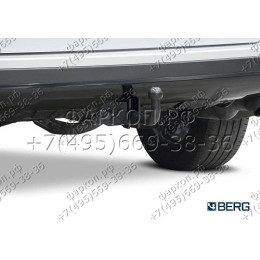 F.5711.001 BERG Фаркоп на Toyota RAV4 2013-2019. Требуется подрезка бампера. Тип шара: A. Нагрузки: 1200/75 кг, масса фаркопа 22 кг (без электрики в комплекте)